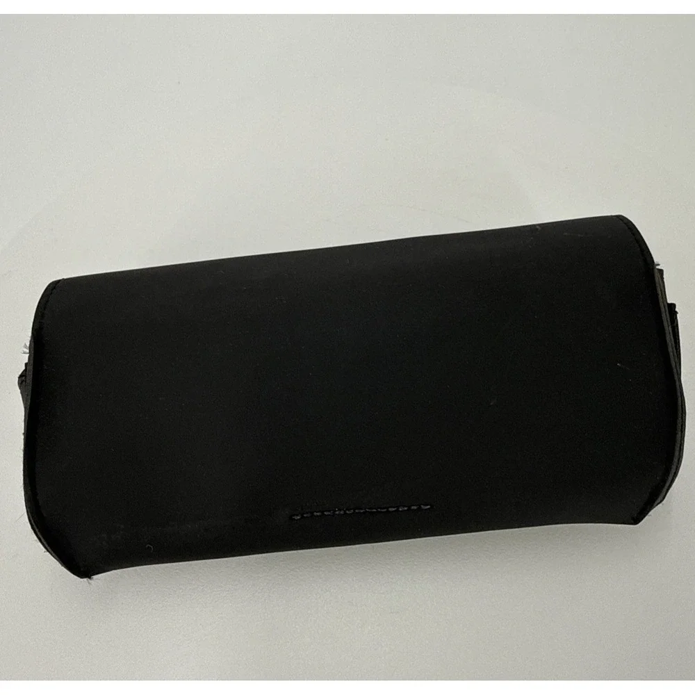 Black Soft Expandable Eyeglass Case and Cloth-Stren-Multi Section‎